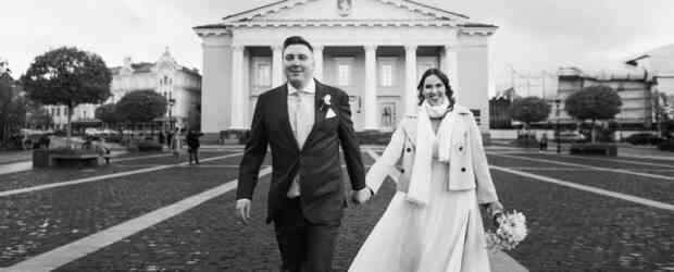 G&M vestuvės Vilniuje: reportažinė fotosesija ir vakarėlis „čiop čiop“